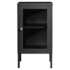 Kleine Vitrine schwarz Estegan*Pharao24 New