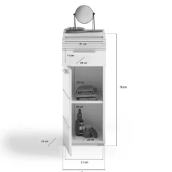 Online Kleiner Badschrank Alessia Bad Unterschränke