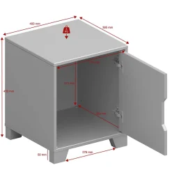 Kleiner Nachtschrank Cessan*Pharao24 Best