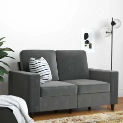 Kleines Sofa in Grau Rienas*Pharao24 Discount
