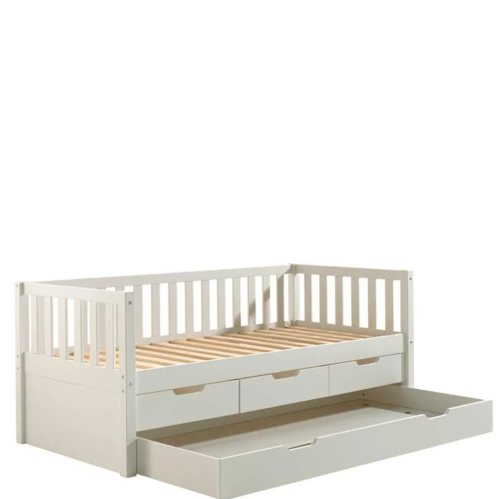 Kojenbett mit Stauraum Ethina Funktionsbetten|Schubkastenbetten