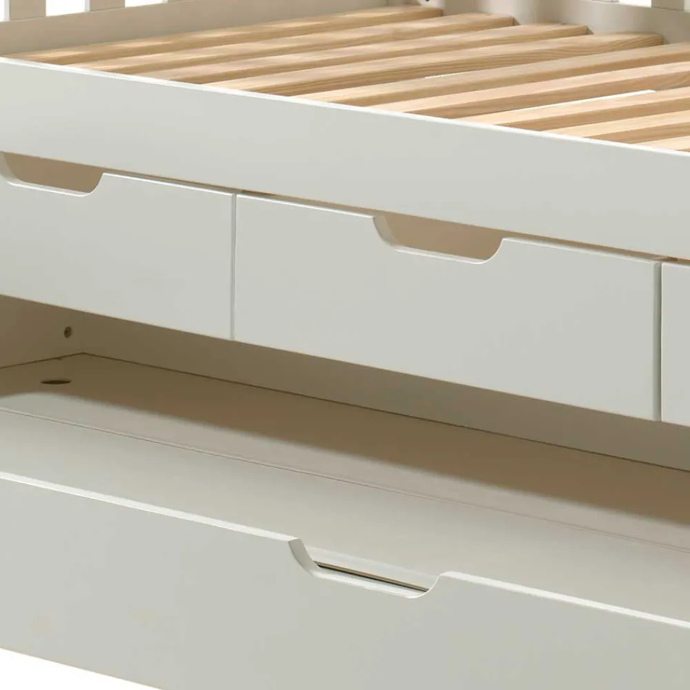 Kojenbett mit Stauraum Ethina Funktionsbetten|Schubkastenbetten