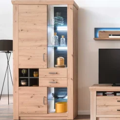 Clearance Kombi Vitrine Tridovina Wohnzimmervitrinen