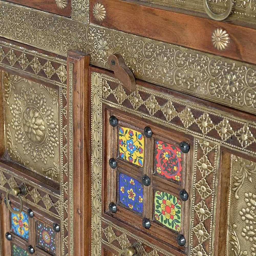 New Kommode Carim Massivholzmöbel|Küchenkommode