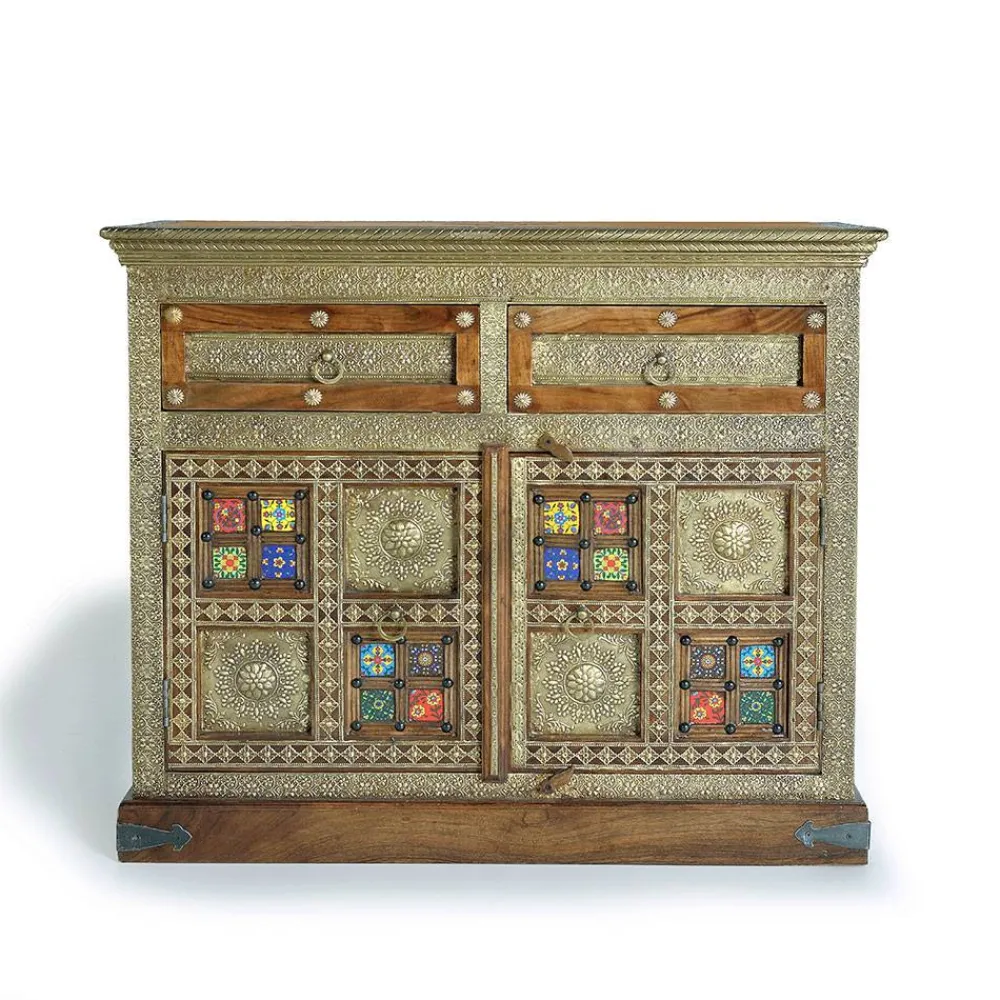 New Kommode Carim Massivholzmöbel|Küchenkommode