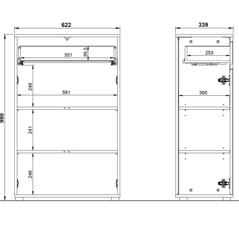 Kommode Craim Highboards|Highboards