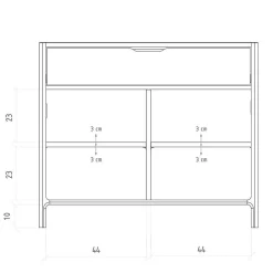 Kommode Holz Korres*Pharao24