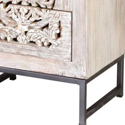 Kommode Massivholz Annatto Hochkommoden|Telefonschränke