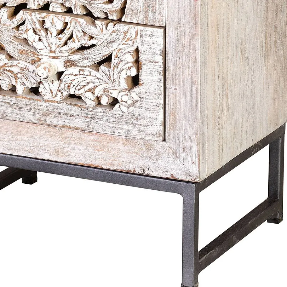 Kommode Massivholz Annatto Hochkommoden|Telefonschränke