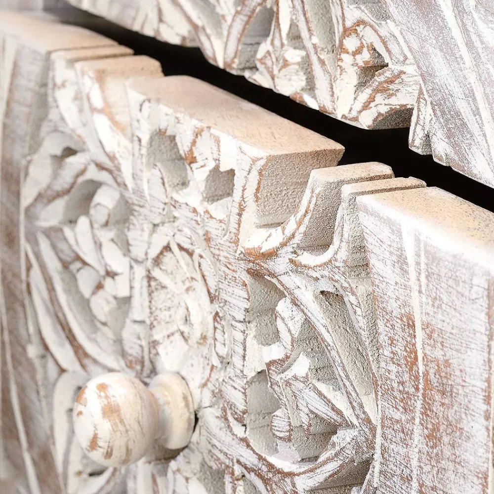 Kommode Massivholz Annatto Hochkommoden|Telefonschränke