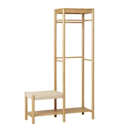 New Kompaktgarderobe Sinael Massivholz Garderoben|Garderobensets