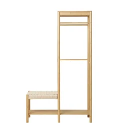 New Kompaktgarderobe Sinael Massivholz Garderoben|Garderobensets