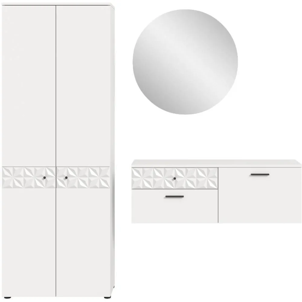 Clearance Komplett Garderobe Meteora Garderobensets