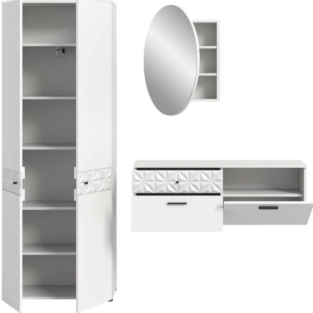 Clearance Komplett Garderobe Meteora Garderobensets