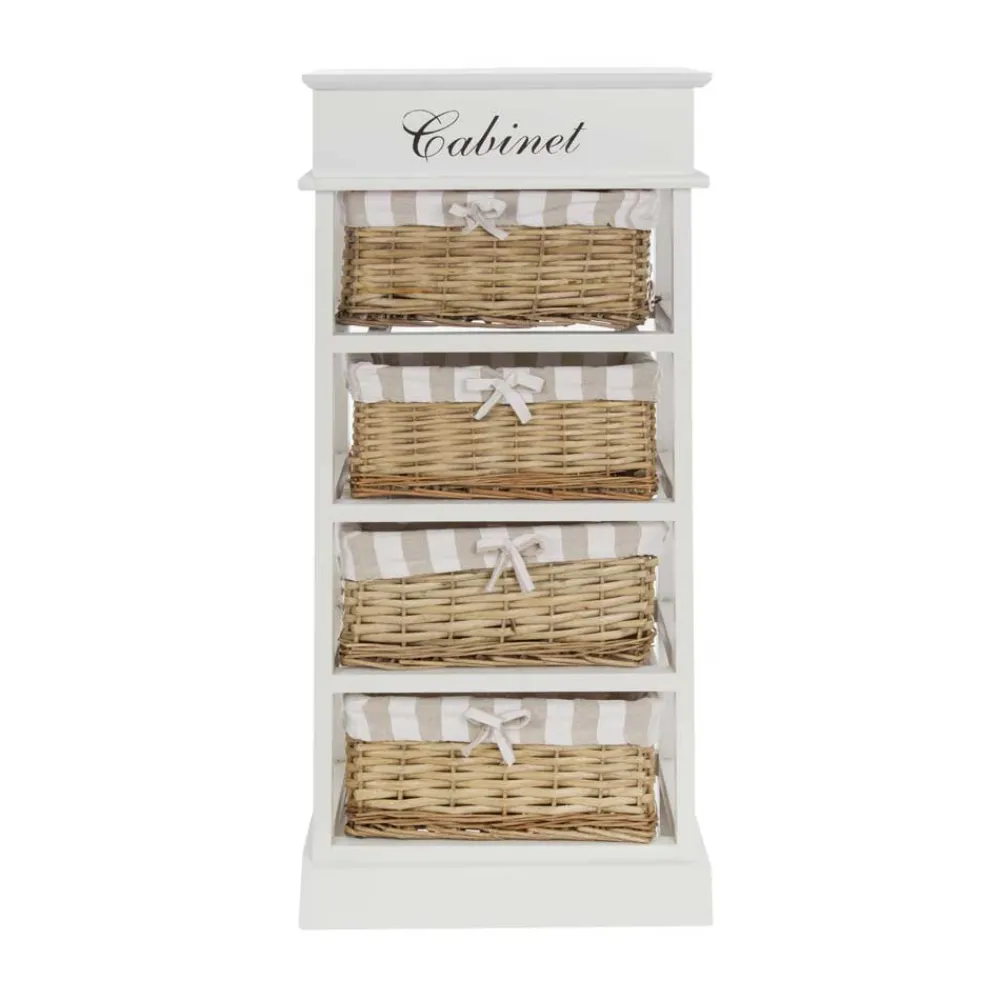 Online Korbkommode Merkur Massivholz Kommoden|Hochkommoden