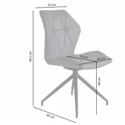 Kunstleder Stühle Betim*Pharao24 Sale