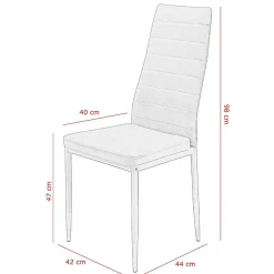 Kunstleder Stühle Lombadossa*Pharao24 Discount