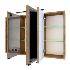 Outlet Landhaus Badmöbel Set Longos Badmöbel Sets