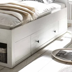 Online Landhaus Doppelbett Pantina Funktionsbetten|Schubkastenbetten