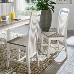 New Landhaus Essgruppe Alveria Tisch Mit Stühlen|Esszimmer Sets