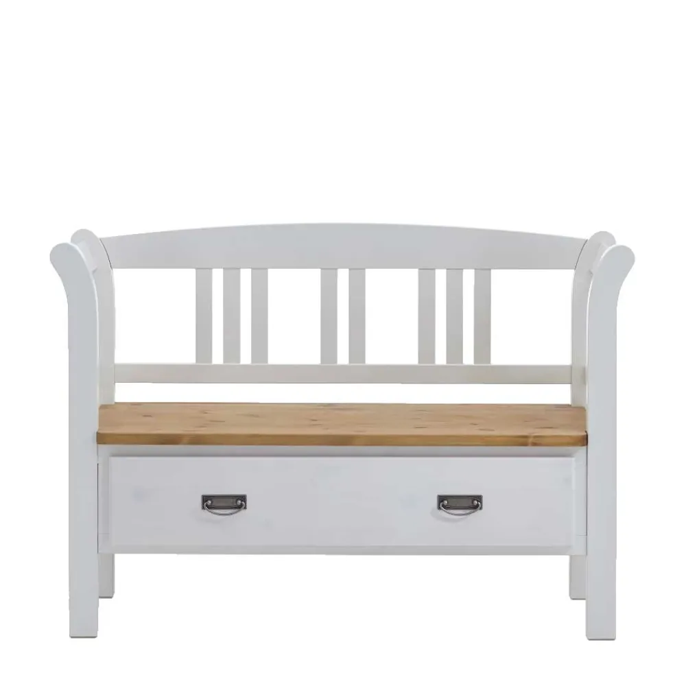 Discount Landhaus Garderobenbank Voluntary Küchenbank|Holzbänke