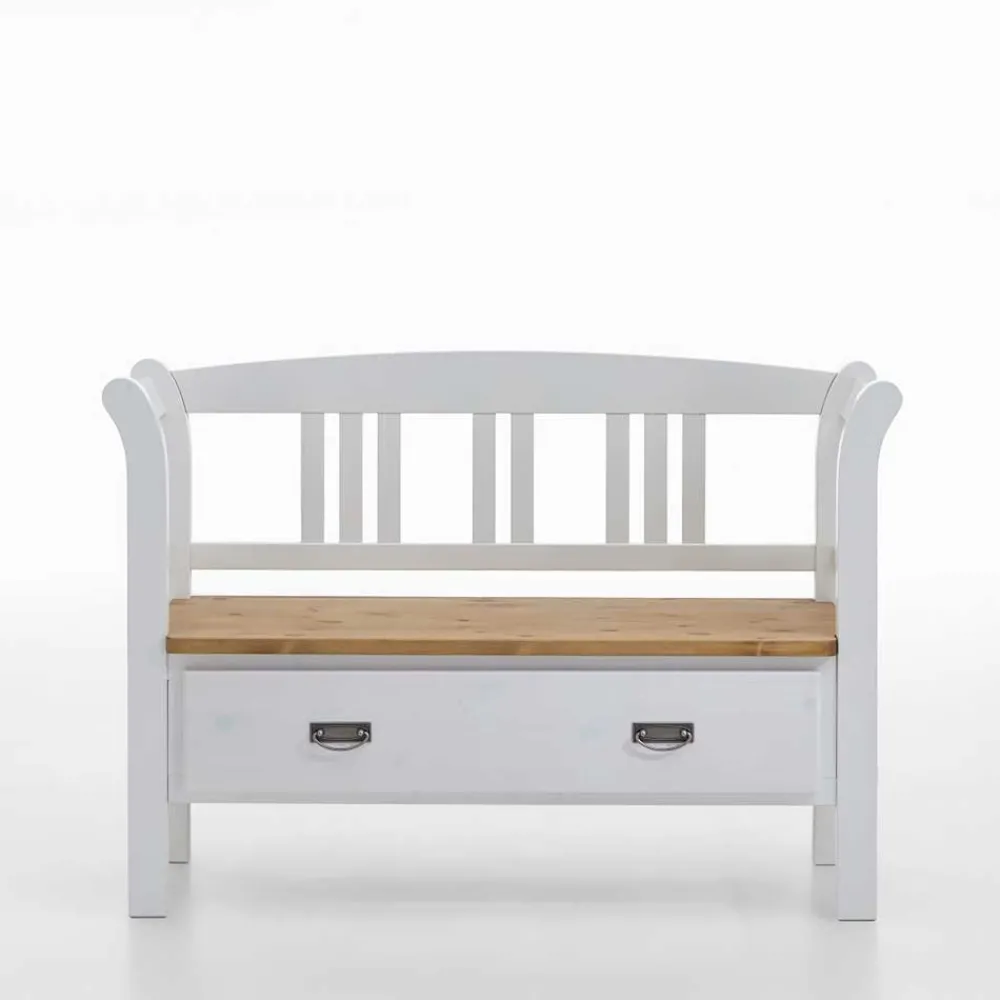 Discount Landhaus Garderobenbank Voluntary Küchenbank|Holzbänke