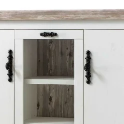 Outlet Landhaus Highboard Flurencina Esszimmerkommoden|Highboards