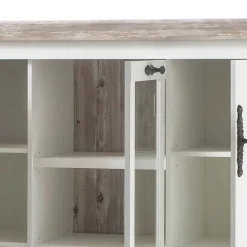 Outlet Landhaus Highboard Flurencina Esszimmerkommoden|Highboards