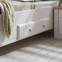 Hot Landhaus Holzbett Bazna Massivholzmöbel|Funktionsbetten