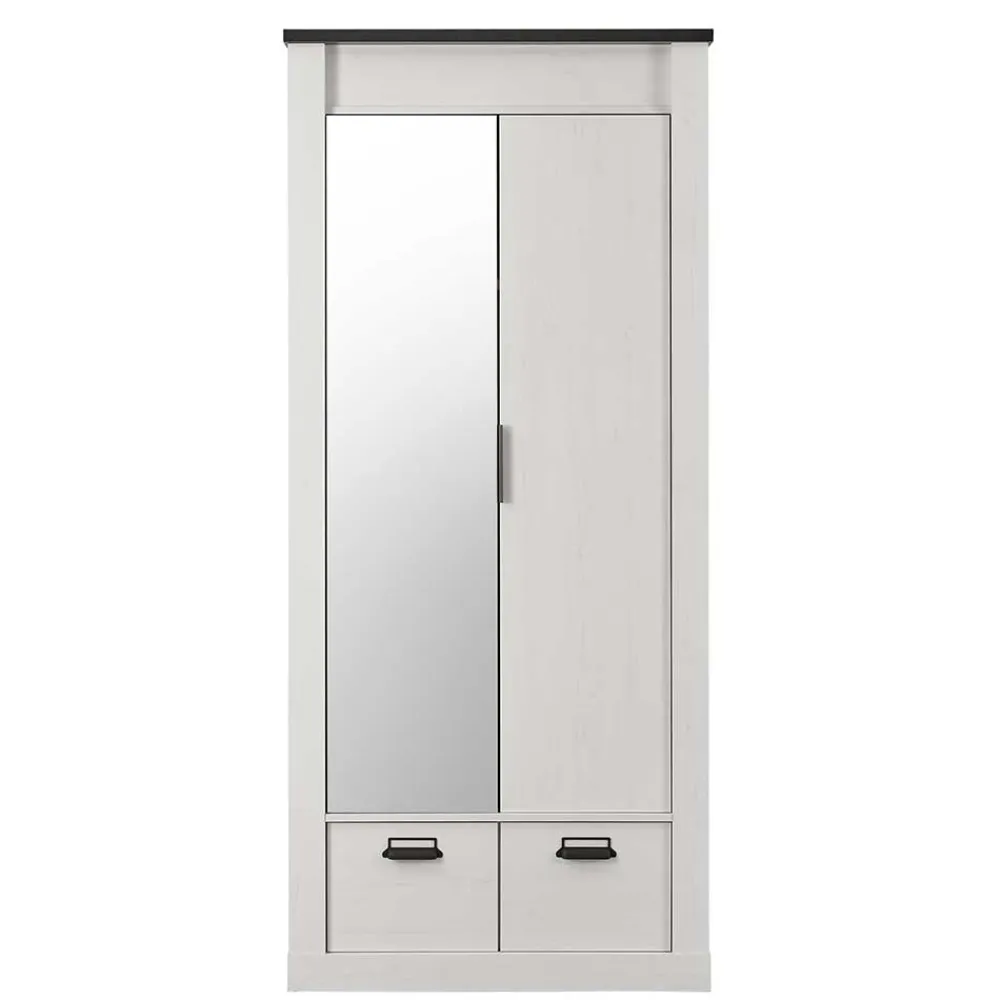 Outlet Landhaus Kleiderschrank Dionada Drehtürenschränke|Kleiderschränke