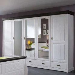 Online Landhaus Kleiderschrank Tagalog Massivholzmöbel|Drehtürenschränke