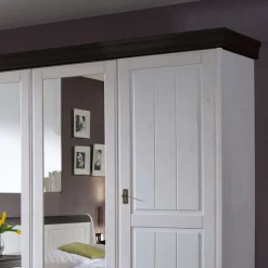 Online Landhaus Kleiderschrank Tagalog Massivholzmöbel|Drehtürenschränke