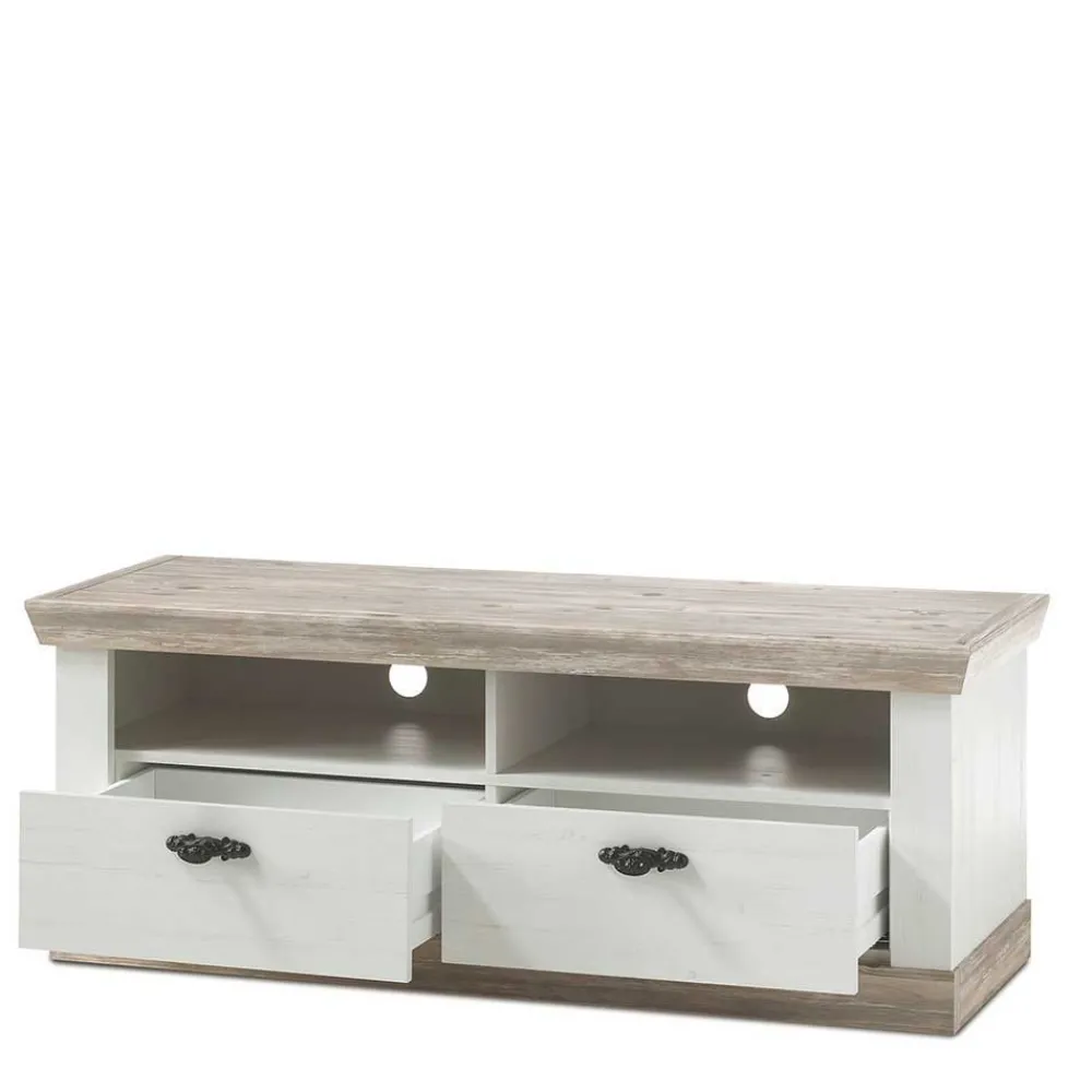 Landhaus Lowboard Flurencina Fernsehtische|Lowboards