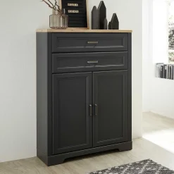 Clearance Landhaus Ordnerschrank Luoton Büroschränke|Aktenschränke