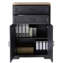 Clearance Landhaus Ordnerschrank Luoton Büroschränke|Aktenschränke