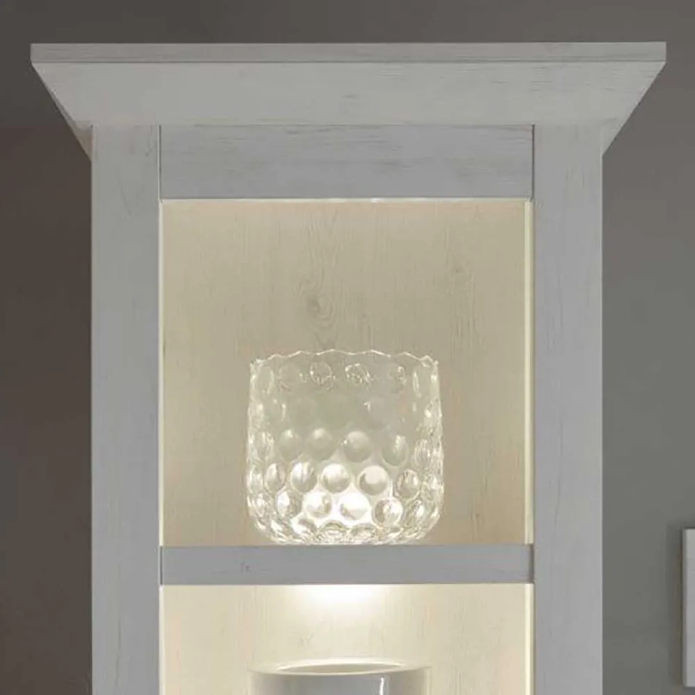 Online Landhaus Schrankwand Pantina Wohnwand 300 Cm