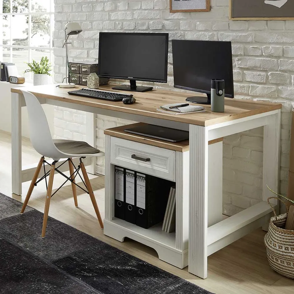 Landhaus Schreibtisch Morelia*Pharao24 New