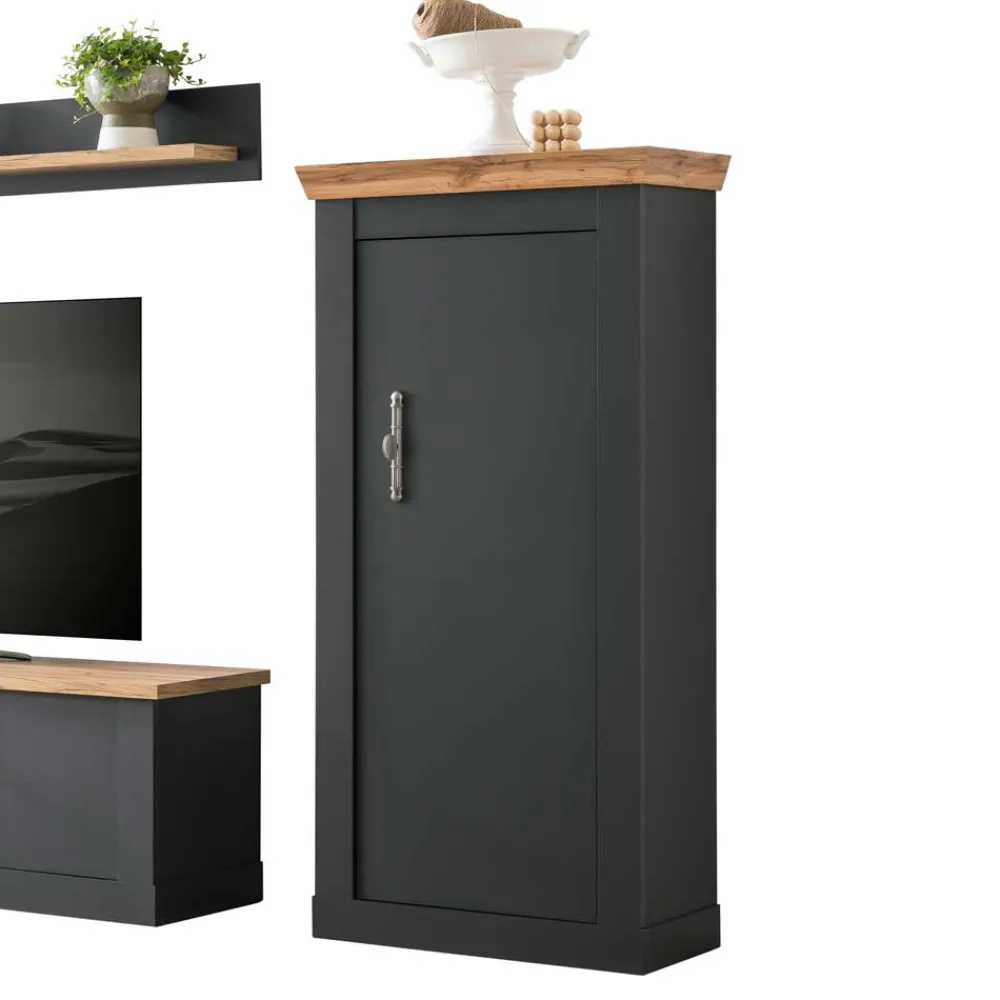 Best Landhaus Stil Wohnwand Saridio Wohnwand 300 Cm