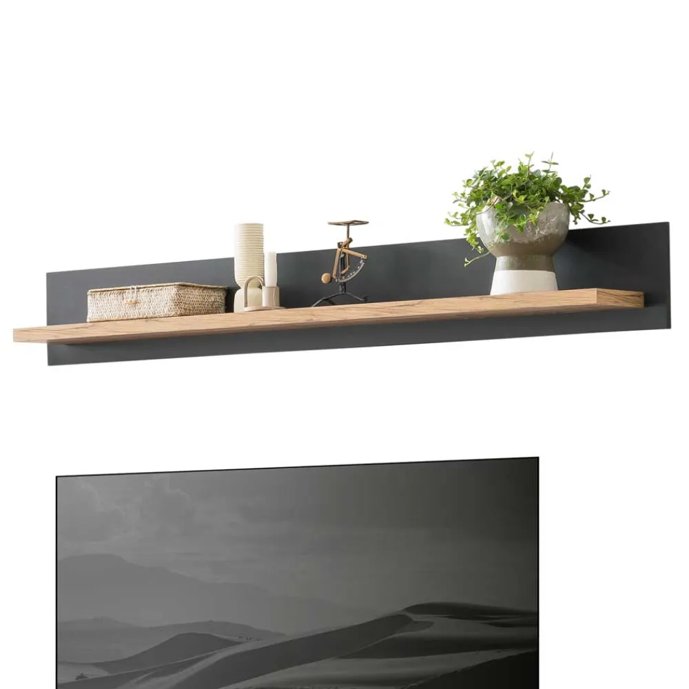 Best Landhaus Stil Wohnwand Saridio Wohnwand 300 Cm