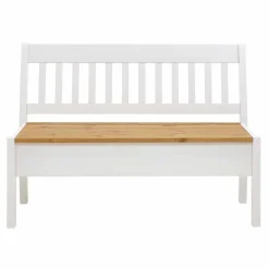 New Landhaus Truhenbank Vicados Massivholzmöbel|Küchenbank