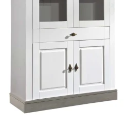 Landhaus Vitrinenschrank Boulogne*Pharao24 Hot