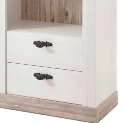 New Landhaus Wohnwand Flurencina Wohnzimmerschrank|Wohnwand 300 Cm