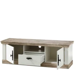 New Landhaus Wohnwand Flurencina Wohnzimmerschrank|Wohnwand 300 Cm