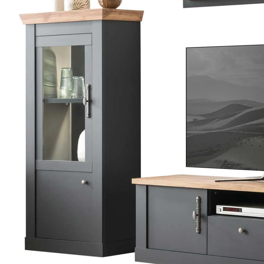 Best Landhaus Wohnwand Saridio Wohnwand 350 Cm