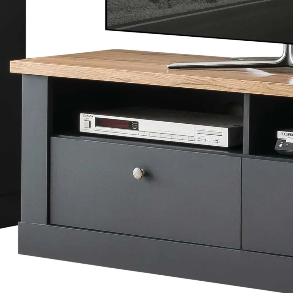 New Landhaus Wohnzimmerwohnwand Saridio Wohnwand 300 Cm