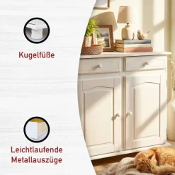 Discount Landhaus-Anrichte Lina Flurkommoden