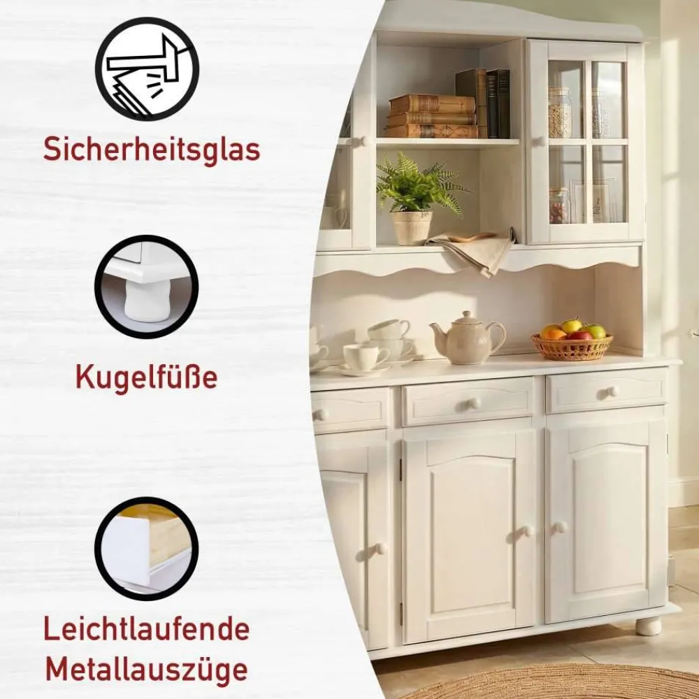 Landhaus-Buffetschrank Valuta*Pharao24 Outlet