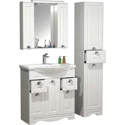 Landhausstil Badezimmermöbel Set Exmadura*Pharao24 Clearance