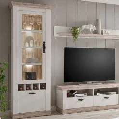 Landhausstil Wohnwand Flurencina*Pharao24 Hot