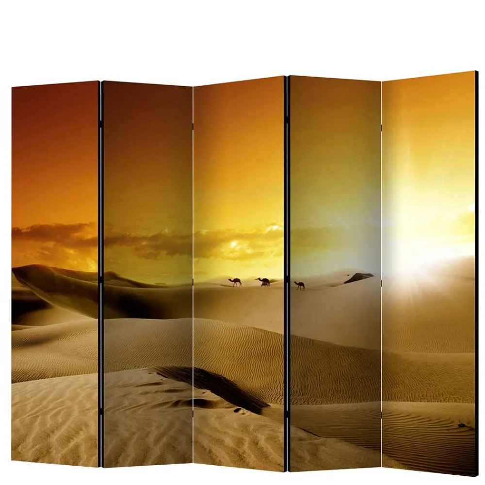 Hot Leinwand Paravent Makimona Paravents|Raumteiler